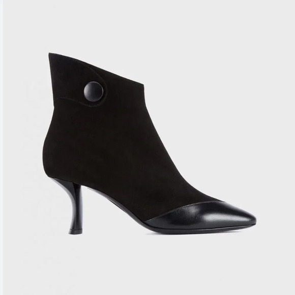 Emporio Armani suede/leather ankle boots